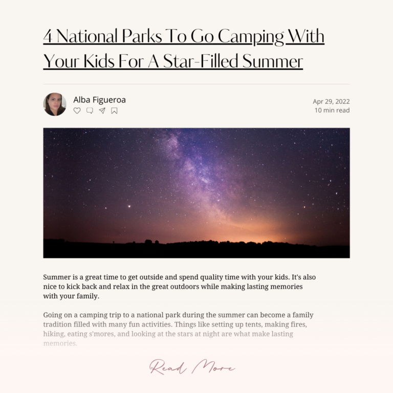 Summer Stargazing: 4 National parks where kids can learn while making lasting memories